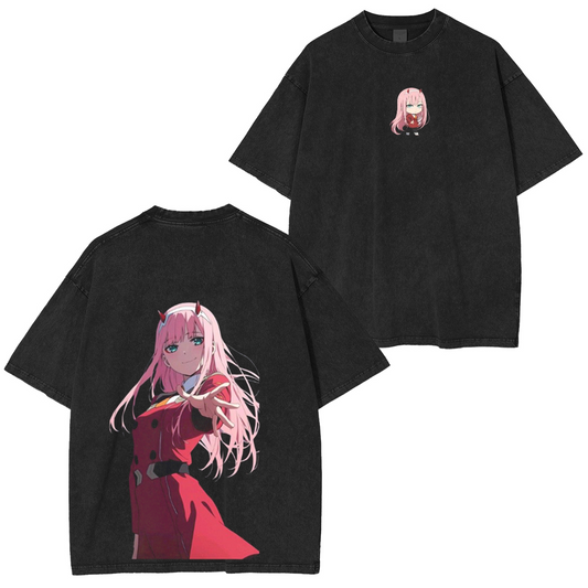 DARLING in the FRANXX Washed T-shirt/Crewneck/Hoodie