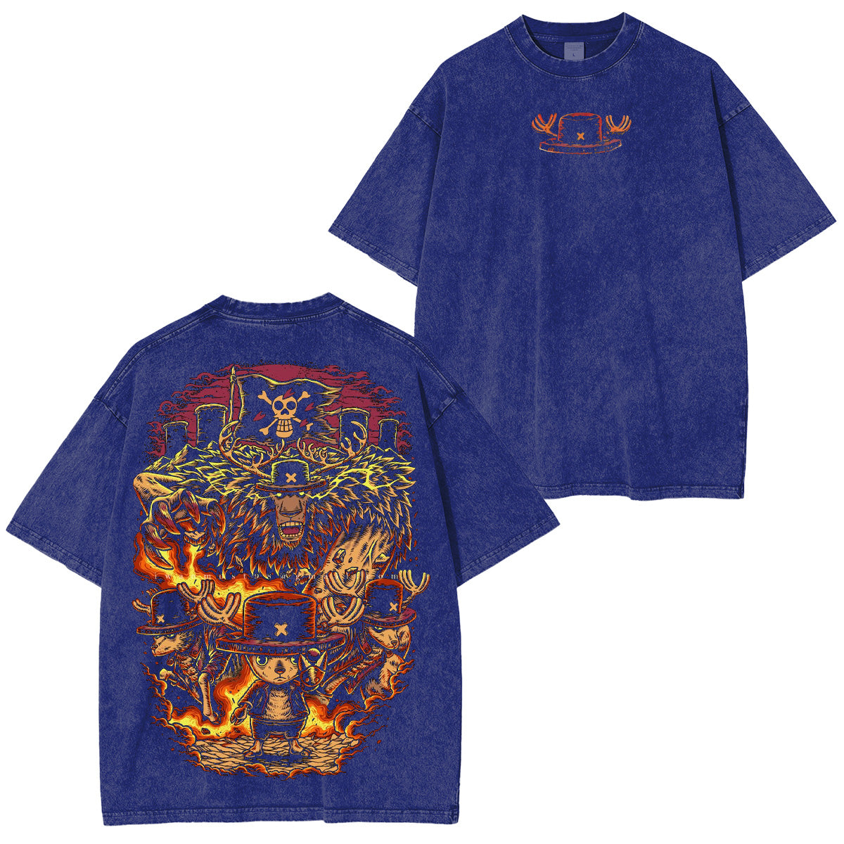 One Piece Washed T-shirt/Crewneck/Hoodie