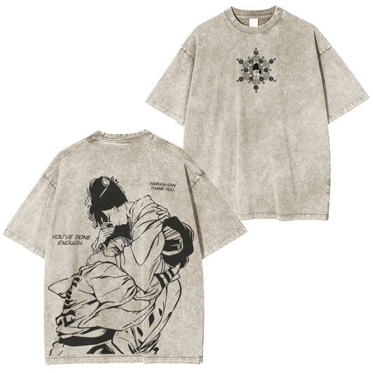 Akazavskoyuki Demon Slayer Washed Unisex T-Shirt