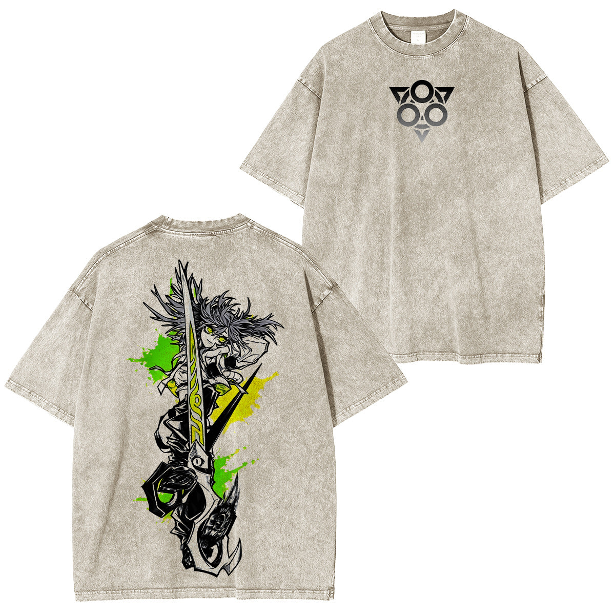 Gachiakuta :Riyo Reaper Vintage washed T-shirt/Crewneck/Hoodie