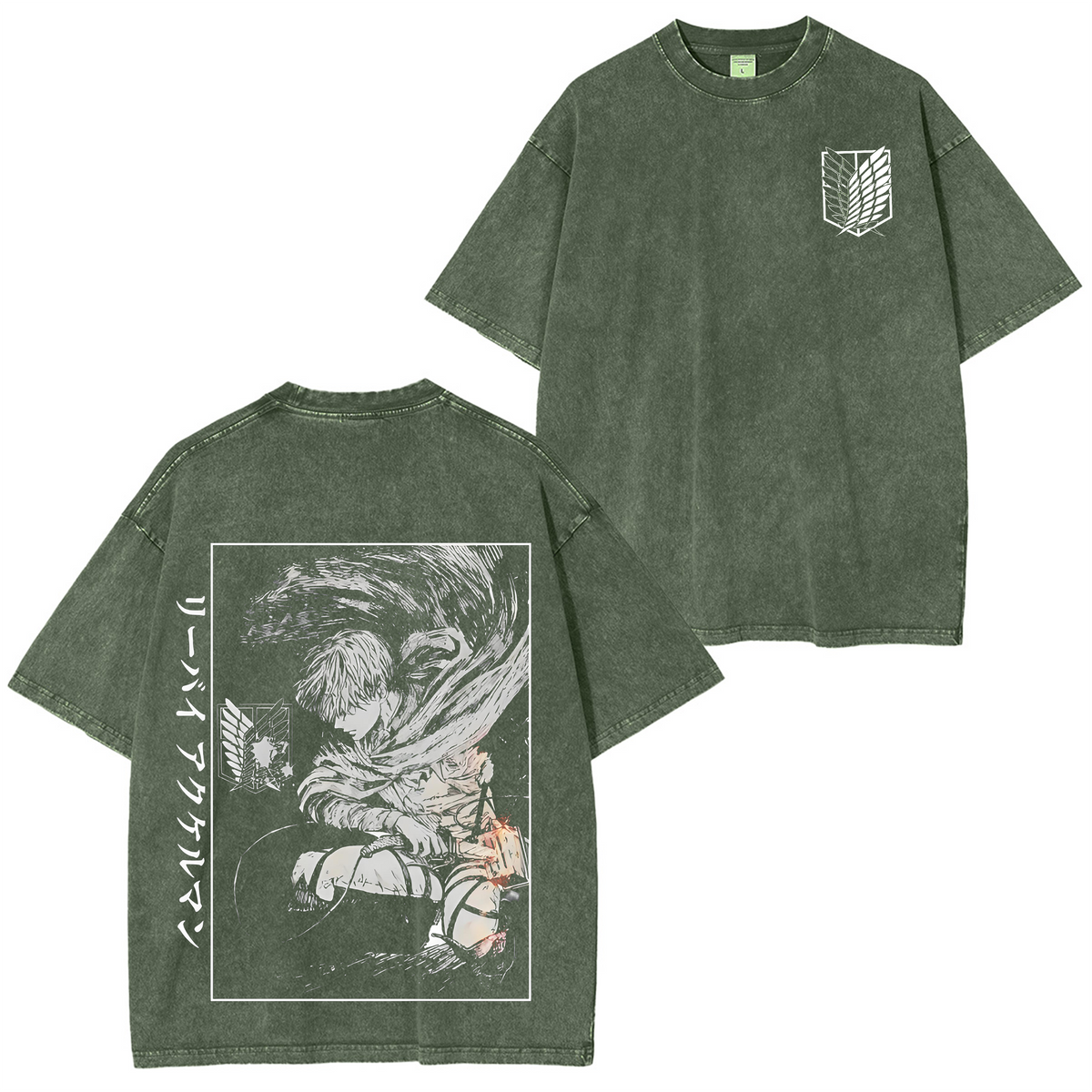 Attack On Titan Anime Polera
