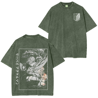Attack On Titan Anime Polera
