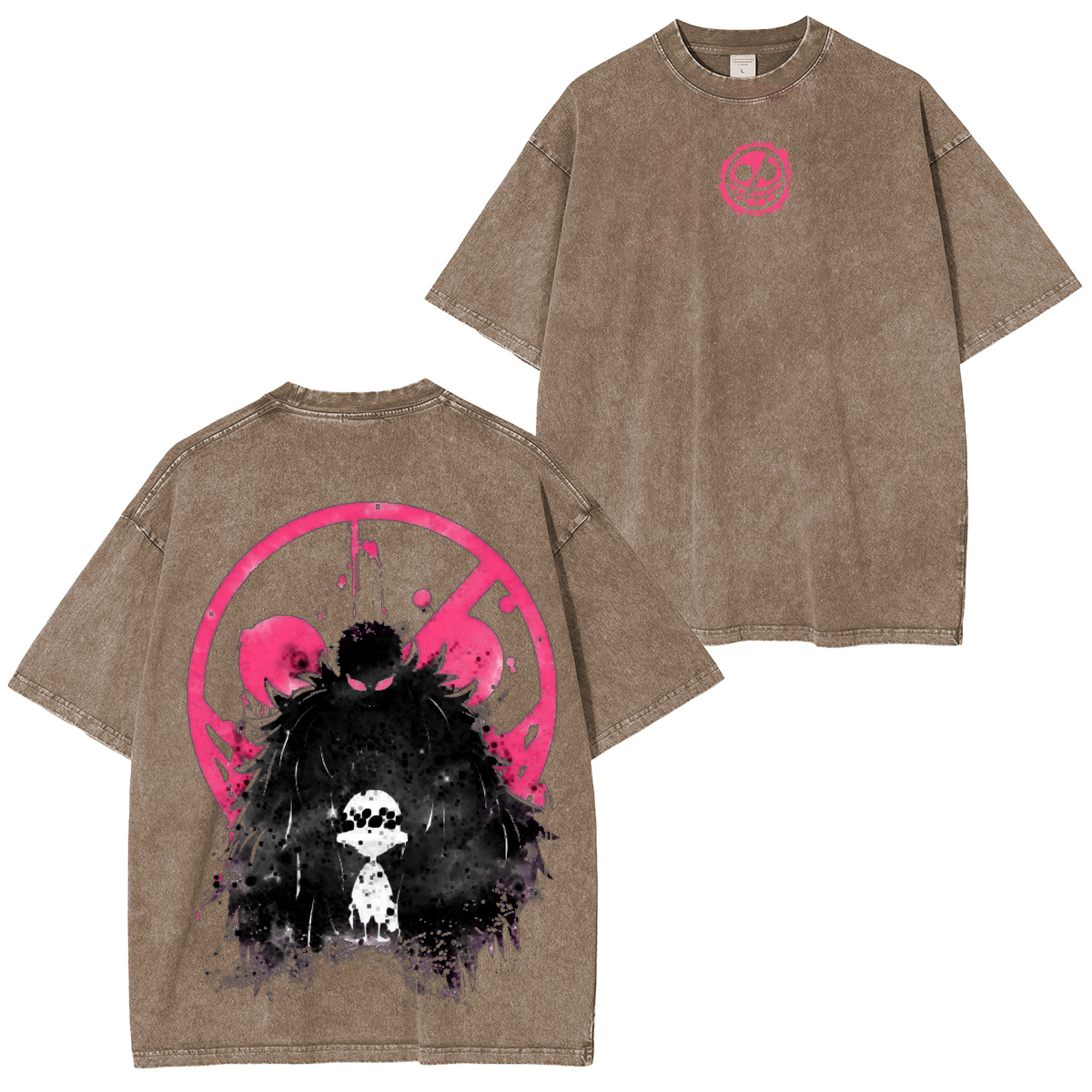 Donquixote Doflamingo Vintage Retro Wash Polera
