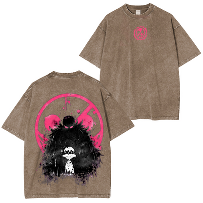 Donquixote Doflamingo Vintage Retro Wash Polera