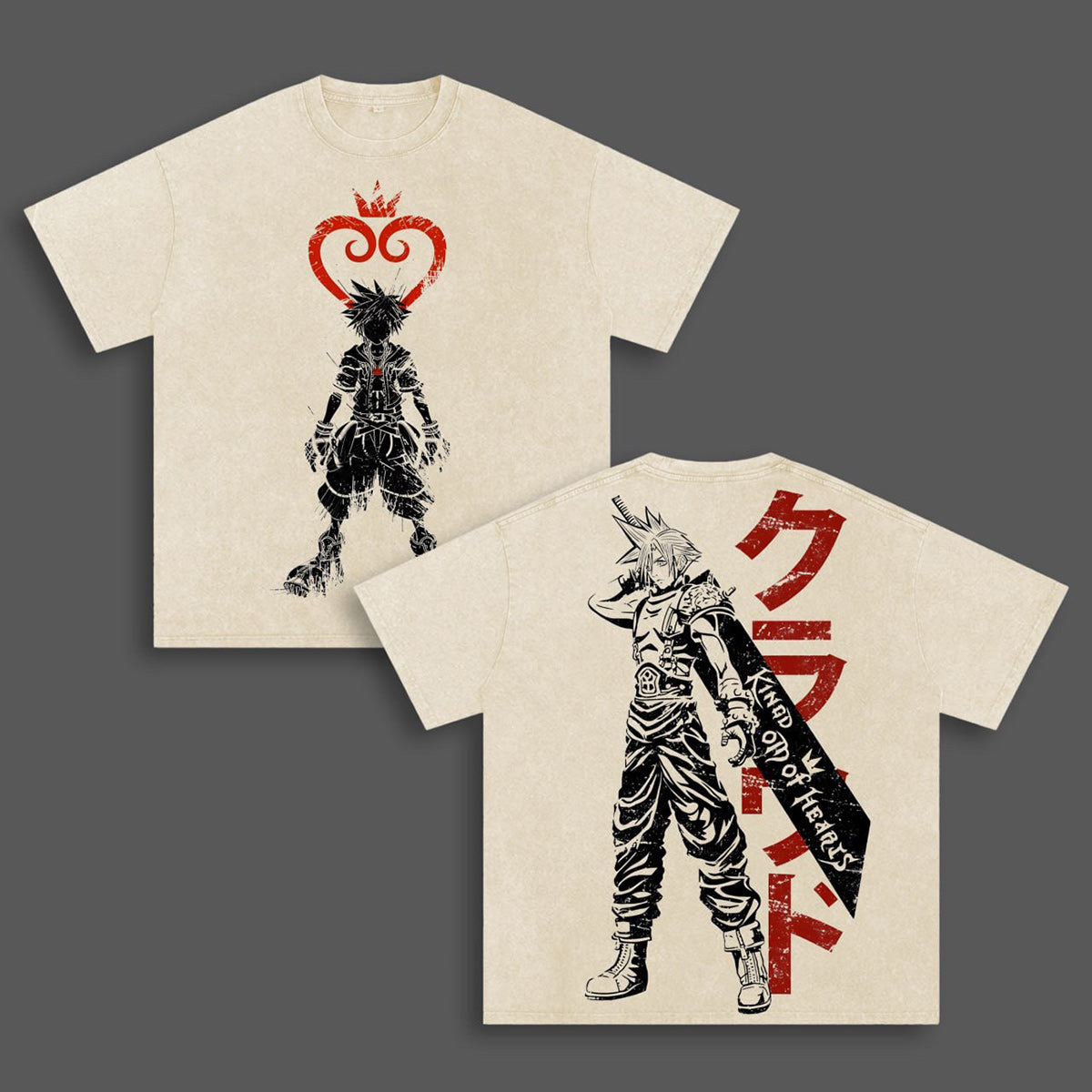 FINAL FANTASY VII Vintage washed T-shirt/Crewneck/Hoodie