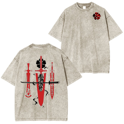 Black Clover Magic World Polera Lavada Vintage