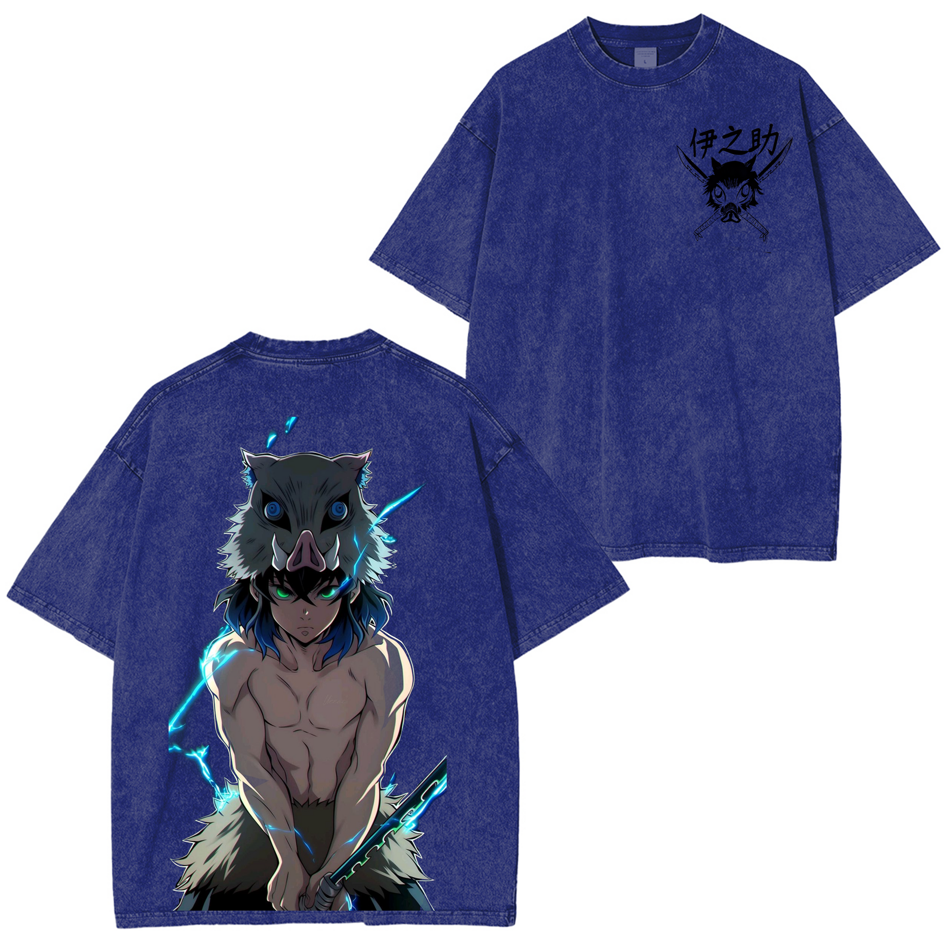 Demon Slayer Unisex Washed T-shirts