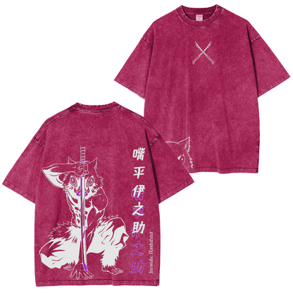 Limited Edition Inosuke Demon Slayer Vintage Polera Oversize