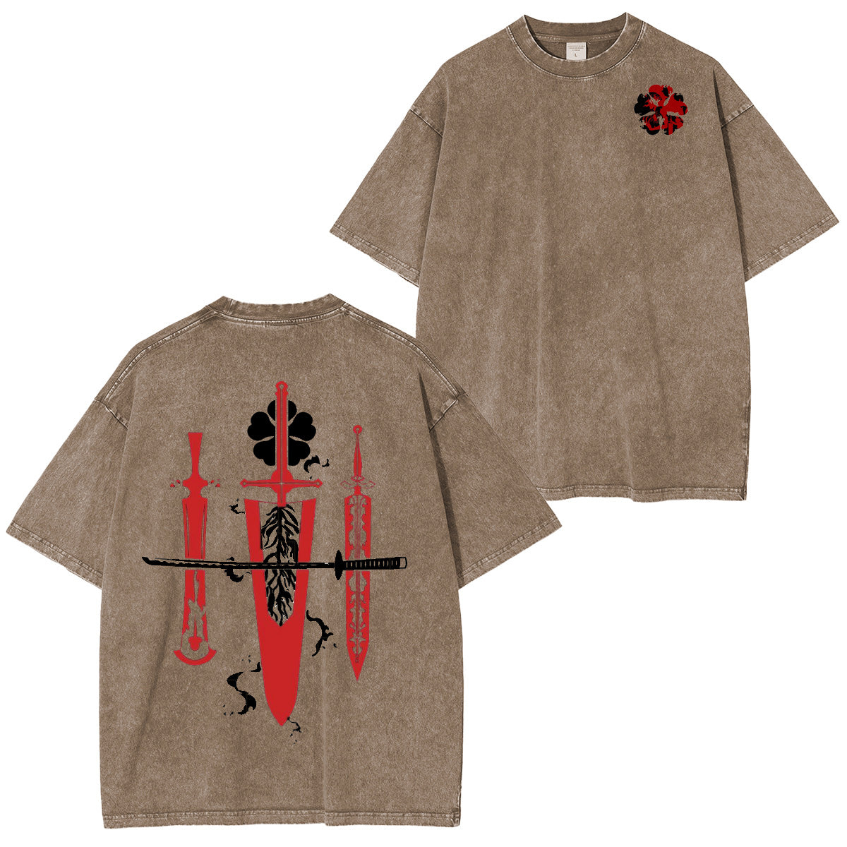 Black Clover Magic World Polera Lavada Vintage