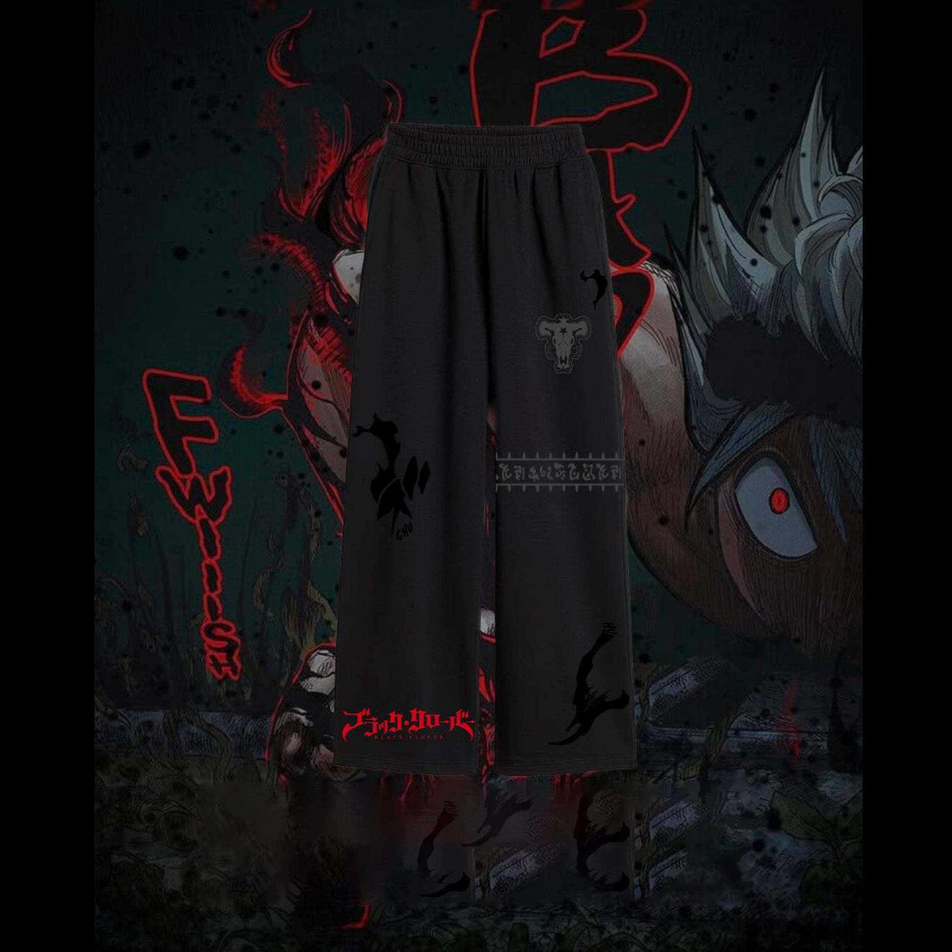 Black clover Polera Lavada Vintage