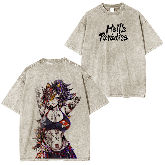 Genshin Vintage Washed T-shirt/Crewneck/Hoodie