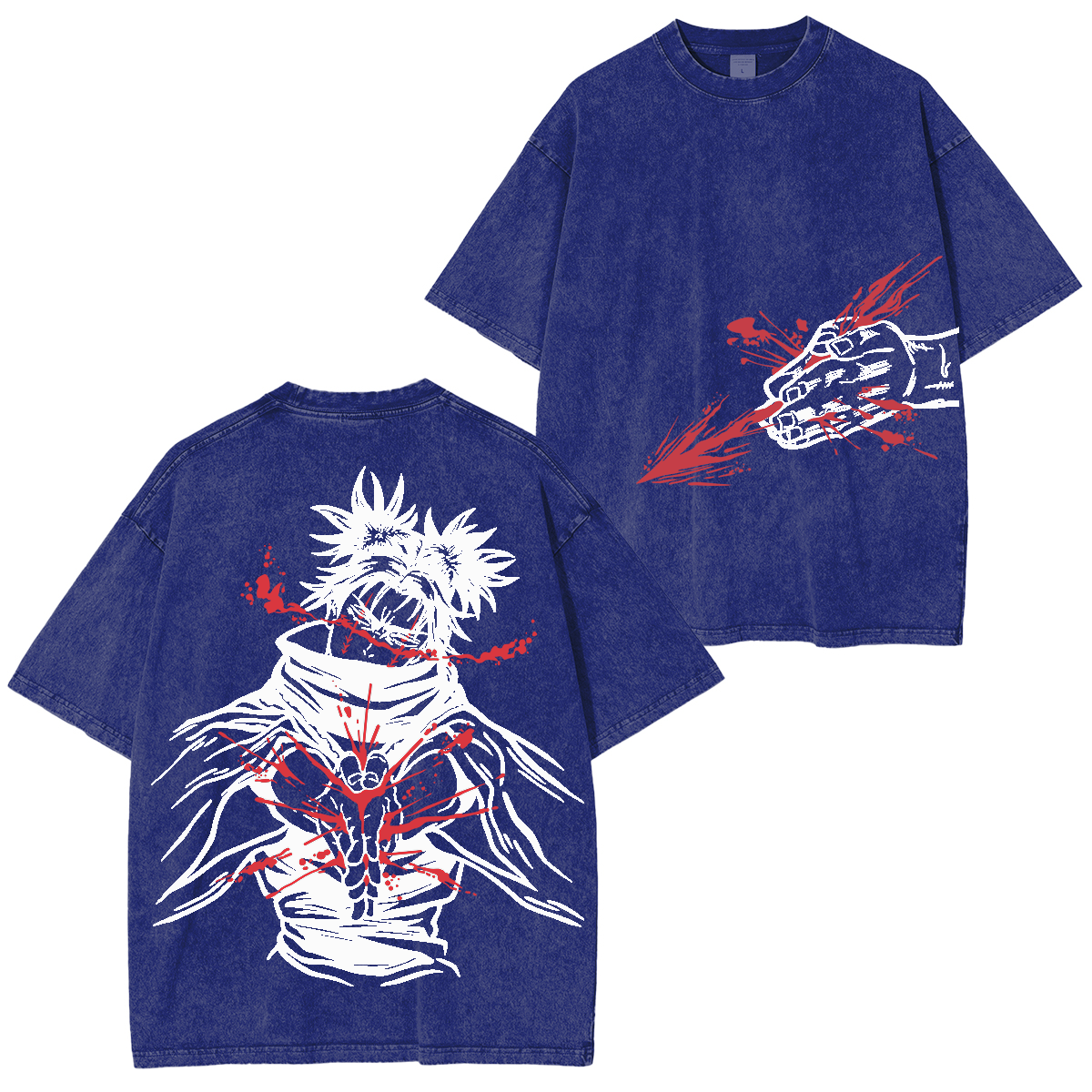 Choso Kamo Polera – JJK Merch Clothing Washed Cotton.