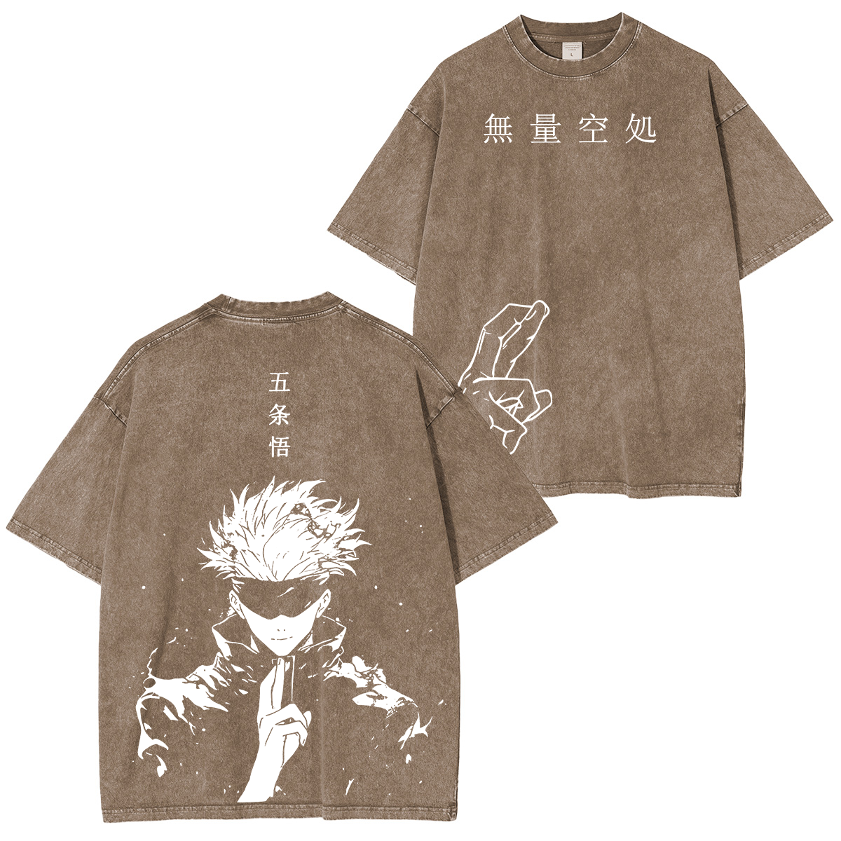 Satoru Gojo jujutsu kaisen Polera Lavada Vintage