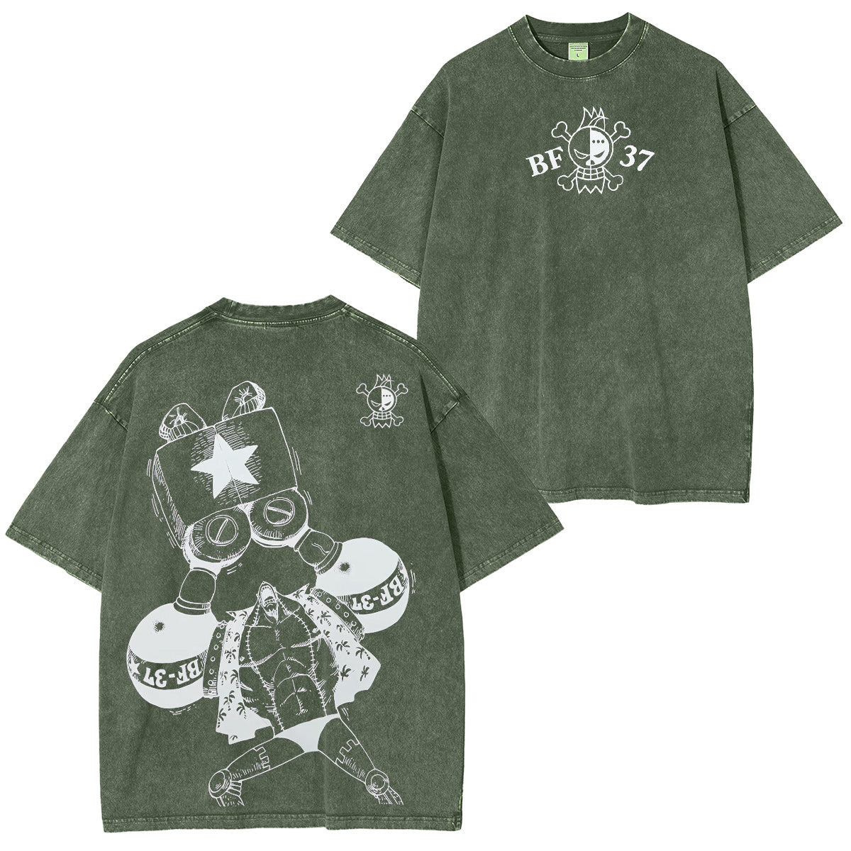 One Piece Vintage Washed T-shirt/Crewneck/Hoodie