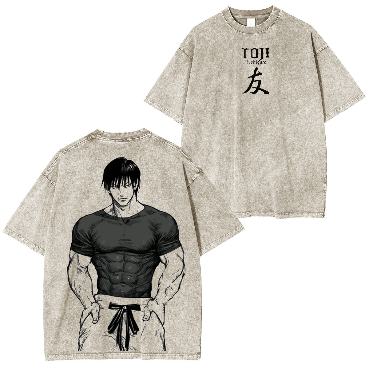 Toji Fushiguro Jujutsu Kaisen Washed T-shirt/Crewneck/Hoodie