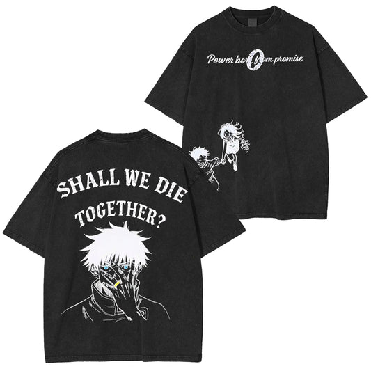 Jujutsu Kaisen Washed T-shirt/Crewneck/Hoodie