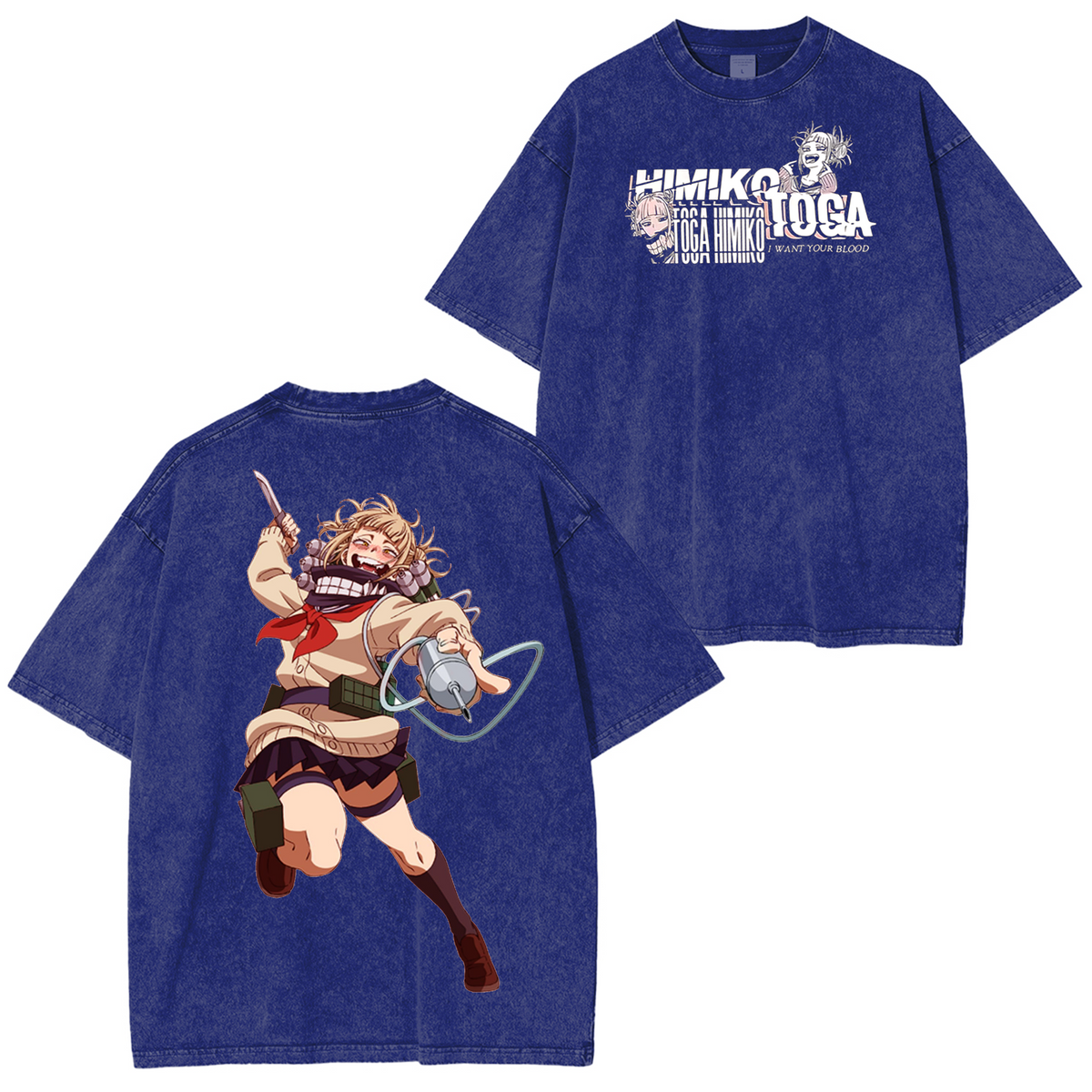 Himiko Toga My Hero Academia Anime Polera Lavada