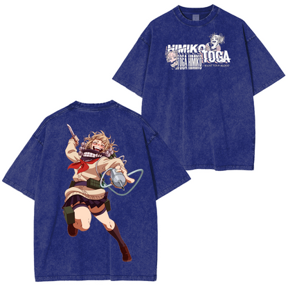 Himiko Toga My Hero Academia Anime Polera Lavada