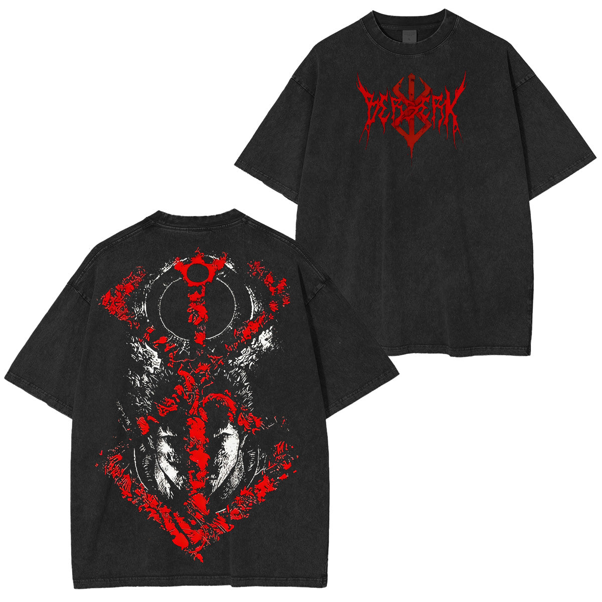 Guts Berserk Polera Lavada