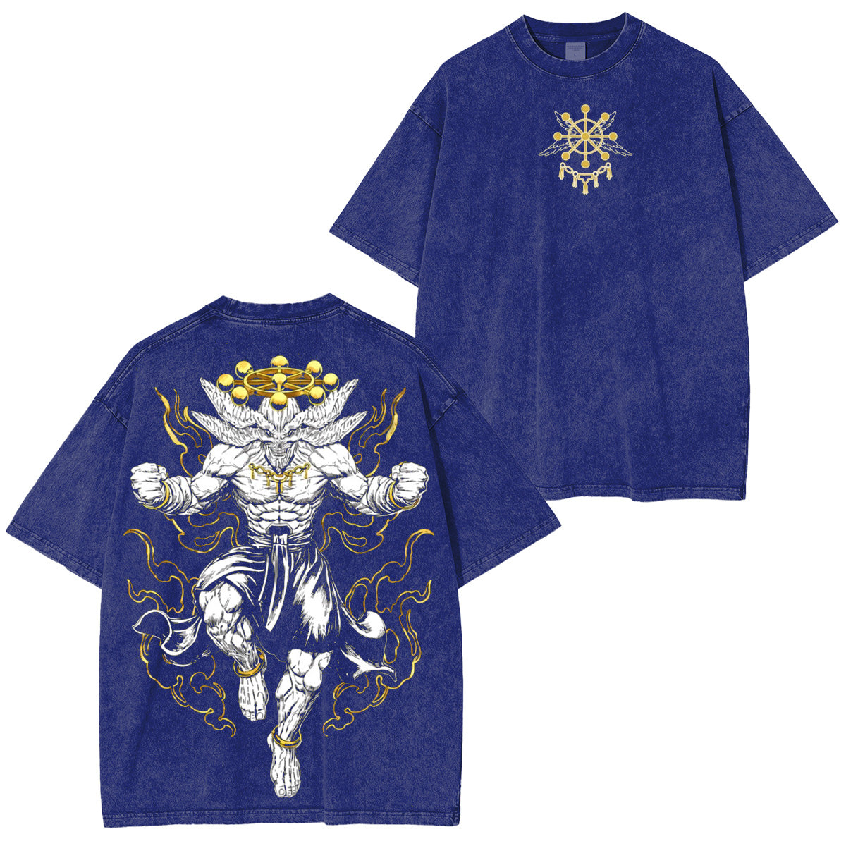 Mahoraga Jujutsu Kaisen Washed T-shirt/Crewneck/Hoodie