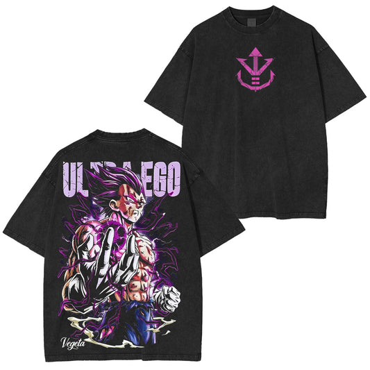 Vegeta Dragon Ball Super Polera Lavada