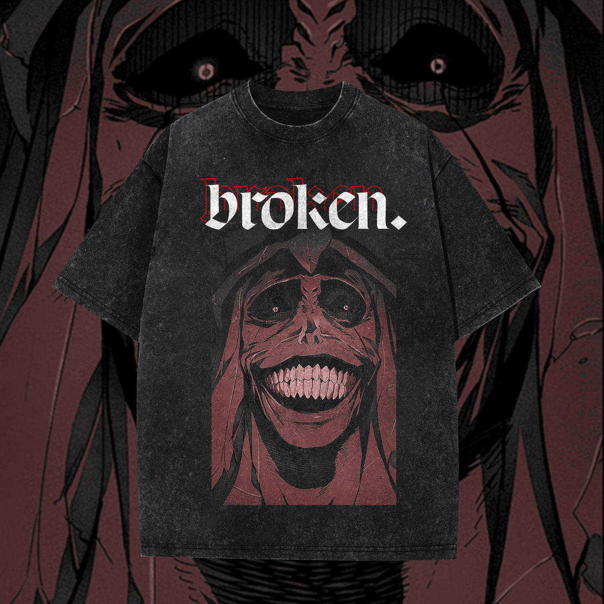 Solo Leveling Broken Polera Lavada