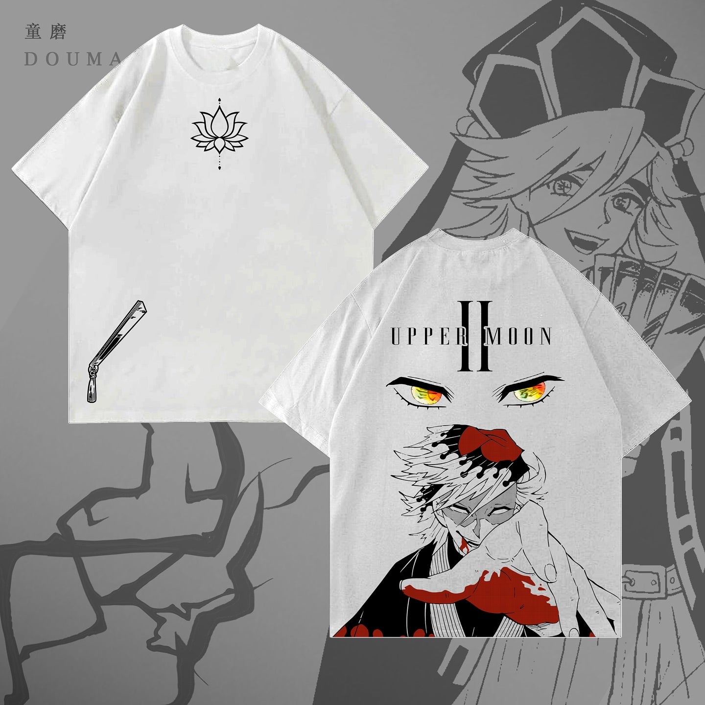 Aska,Demon Slayer Cotton Tee