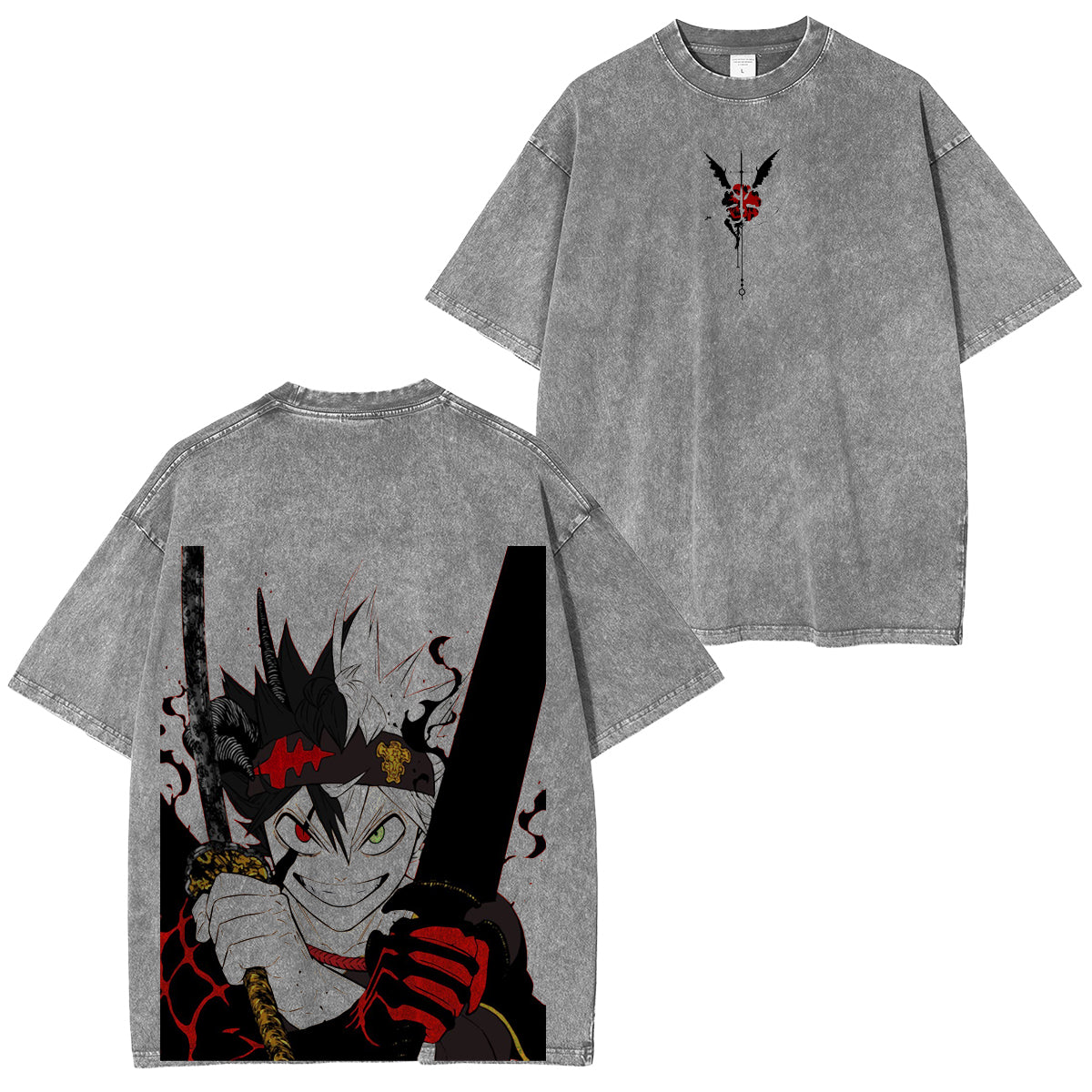 Black clover Ask Washed T-shirt/Crewneck/Hoodie
