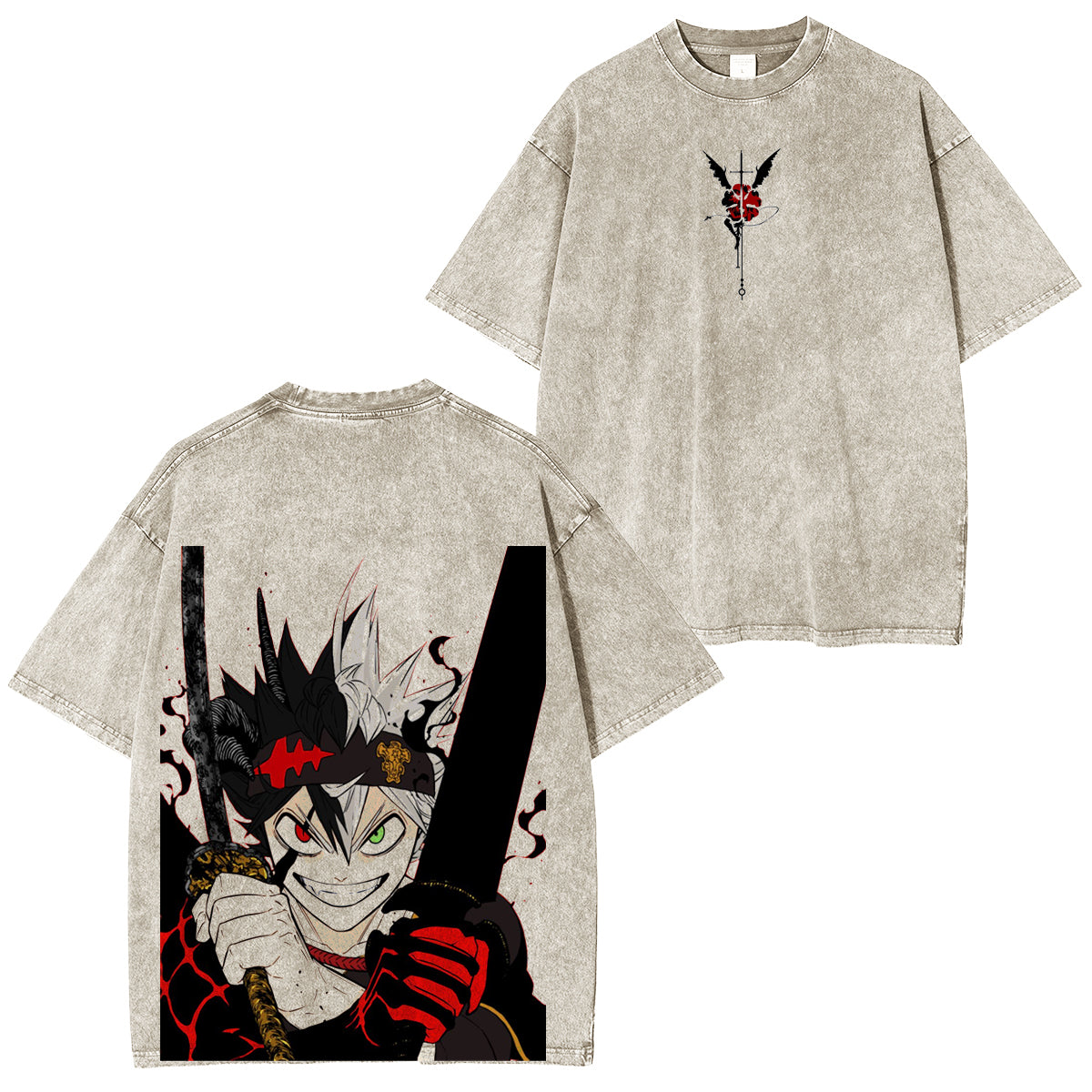 Black clover Ask Washed T-shirt/Crewneck/Hoodie