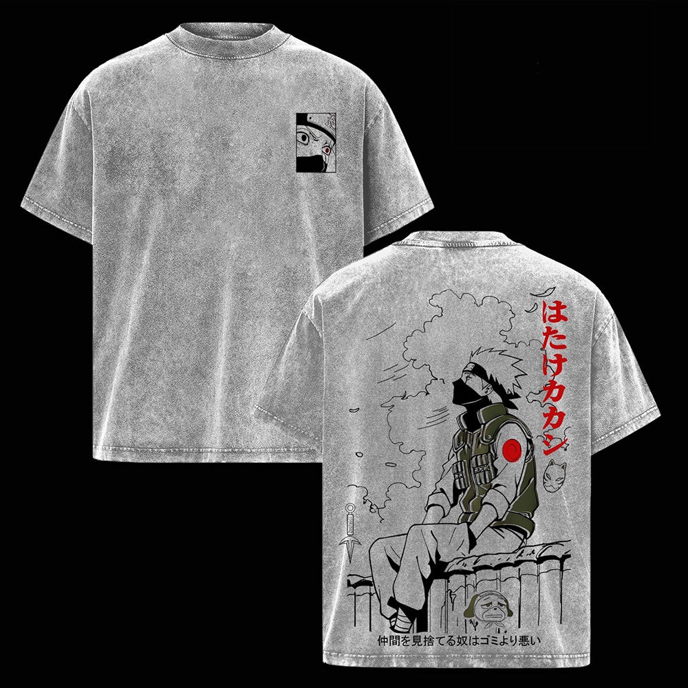 Naruto Polera Lavada Vintage
