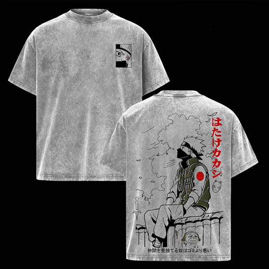Naruto Polera Lavada Vintage