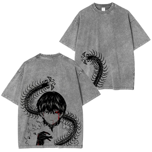 Tokyo Ghou :Ken Kaneki Vintage washed T-shirt/Crewneck/Hoodie