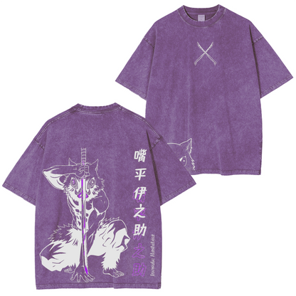 Limited Edition Inosuke Demon Slayer Vintage Polera Oversize