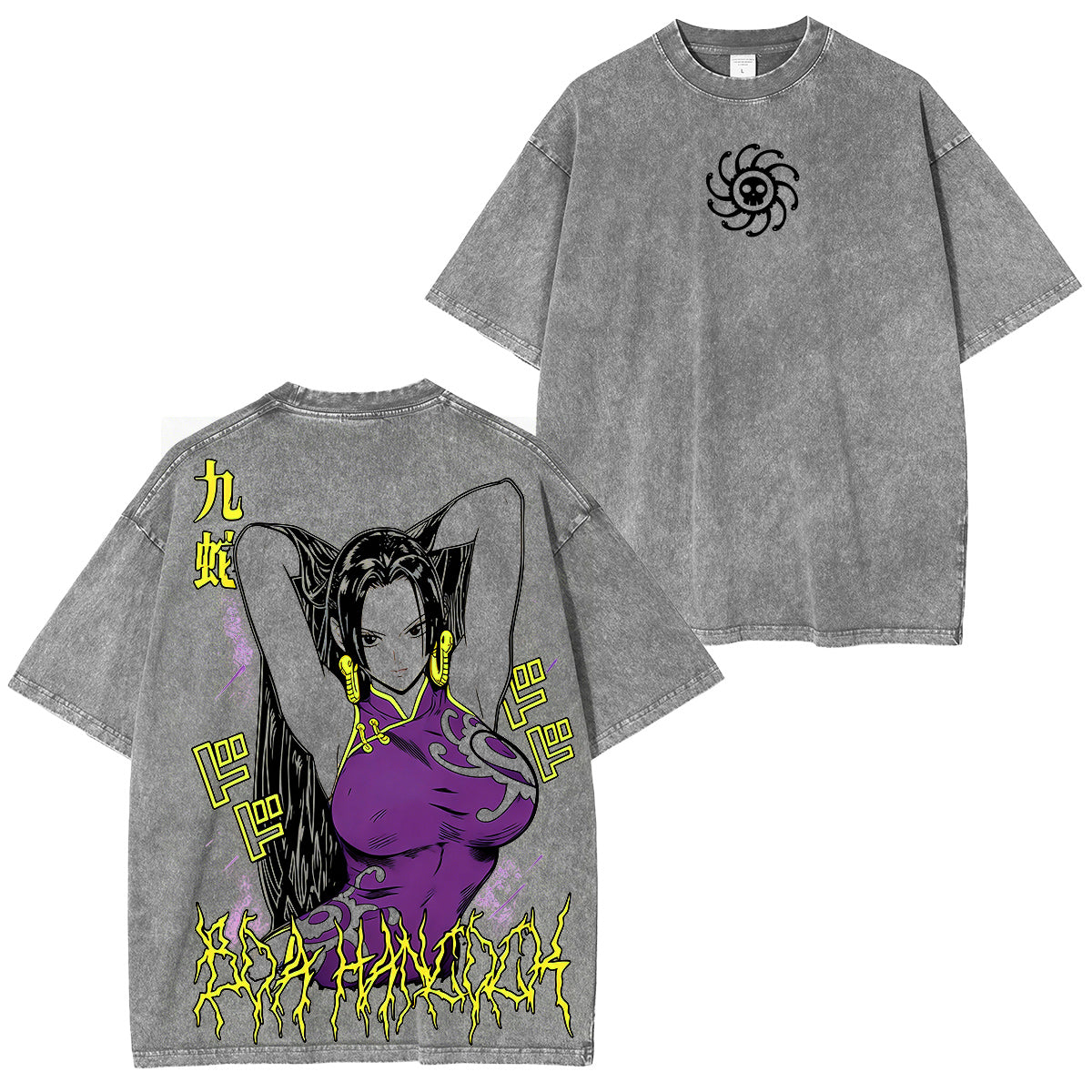 One Piece :Boa Hancock Vintage washed T-shirt/Crewneck/Hoodie