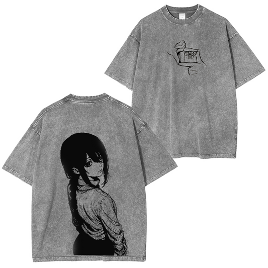 Chainsaw Man Vintage Washed T-shirt/Crewneck/Hoodie
