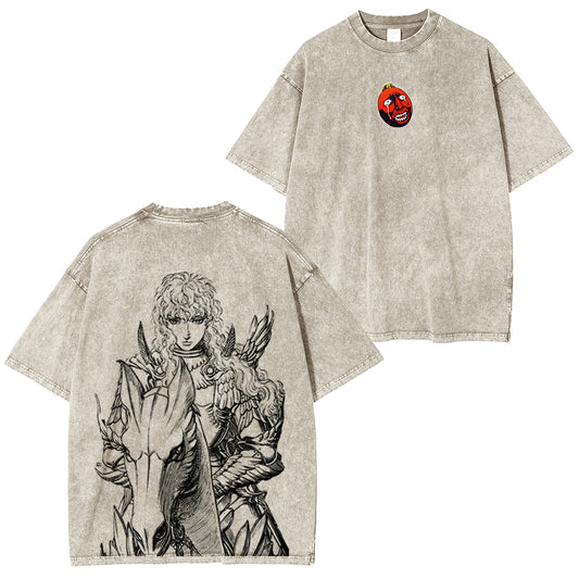 Berserk:Crimson BehelitVintage Polera Lavada