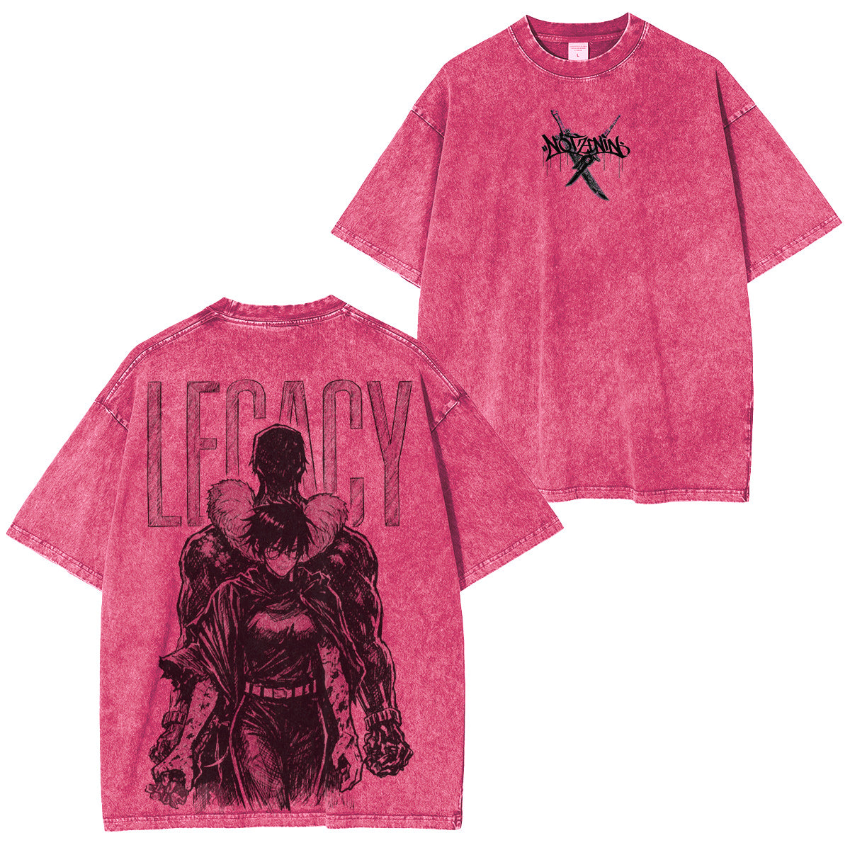 Jujutsu Kaisen :Heavenly Restriction Vintage washed T-shirt/Crewneck/Hoodie