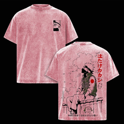 Naruto Polera Lavada Vintage