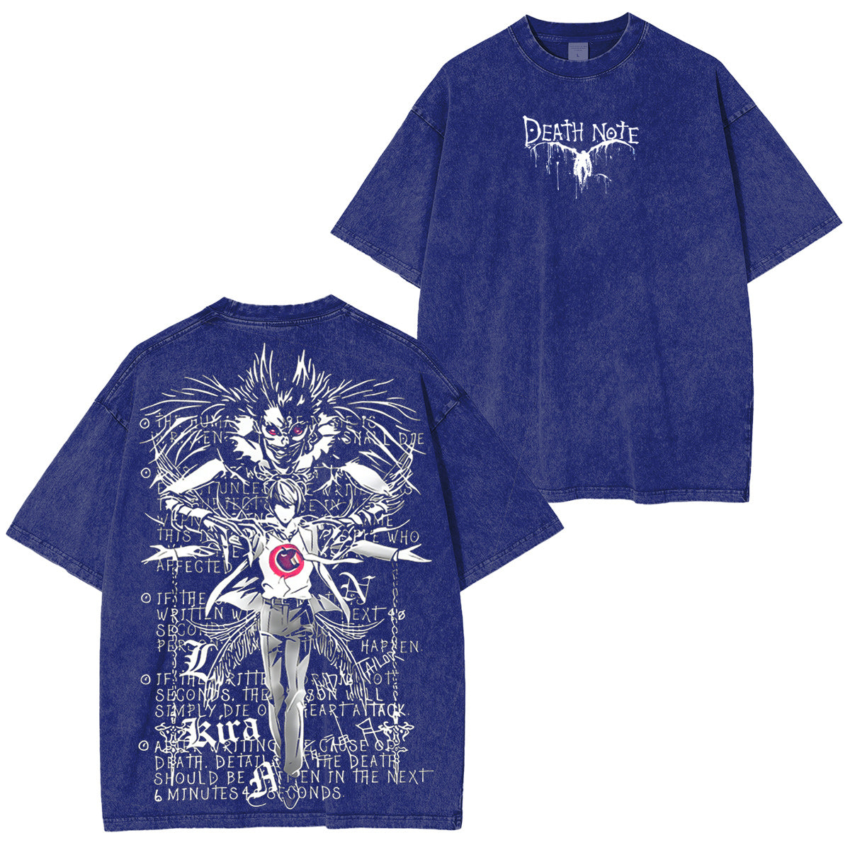 death Note Vintage washed T-shirt/Crewneck/Hoodie