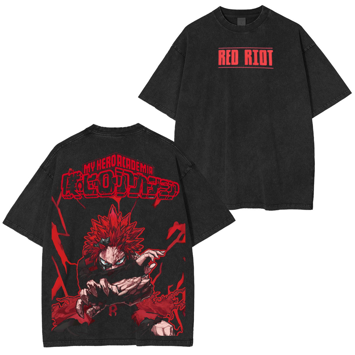 My Hero Academia Vintage Washed T-shirt/Crewneck/Hoodie