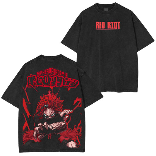 My Hero Academia Vintage Washed T-shirt/Crewneck/Hoodie