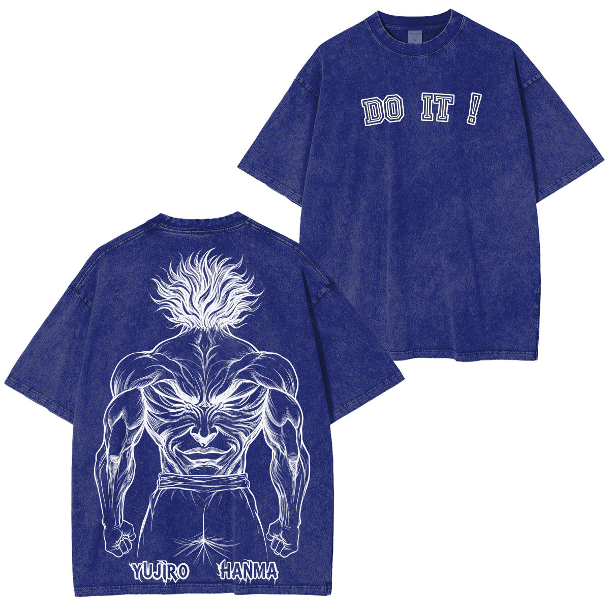 Baki the Grappler :Yujiro Hanma Vintage washed T-shirt/Crewneck/Hoodie
