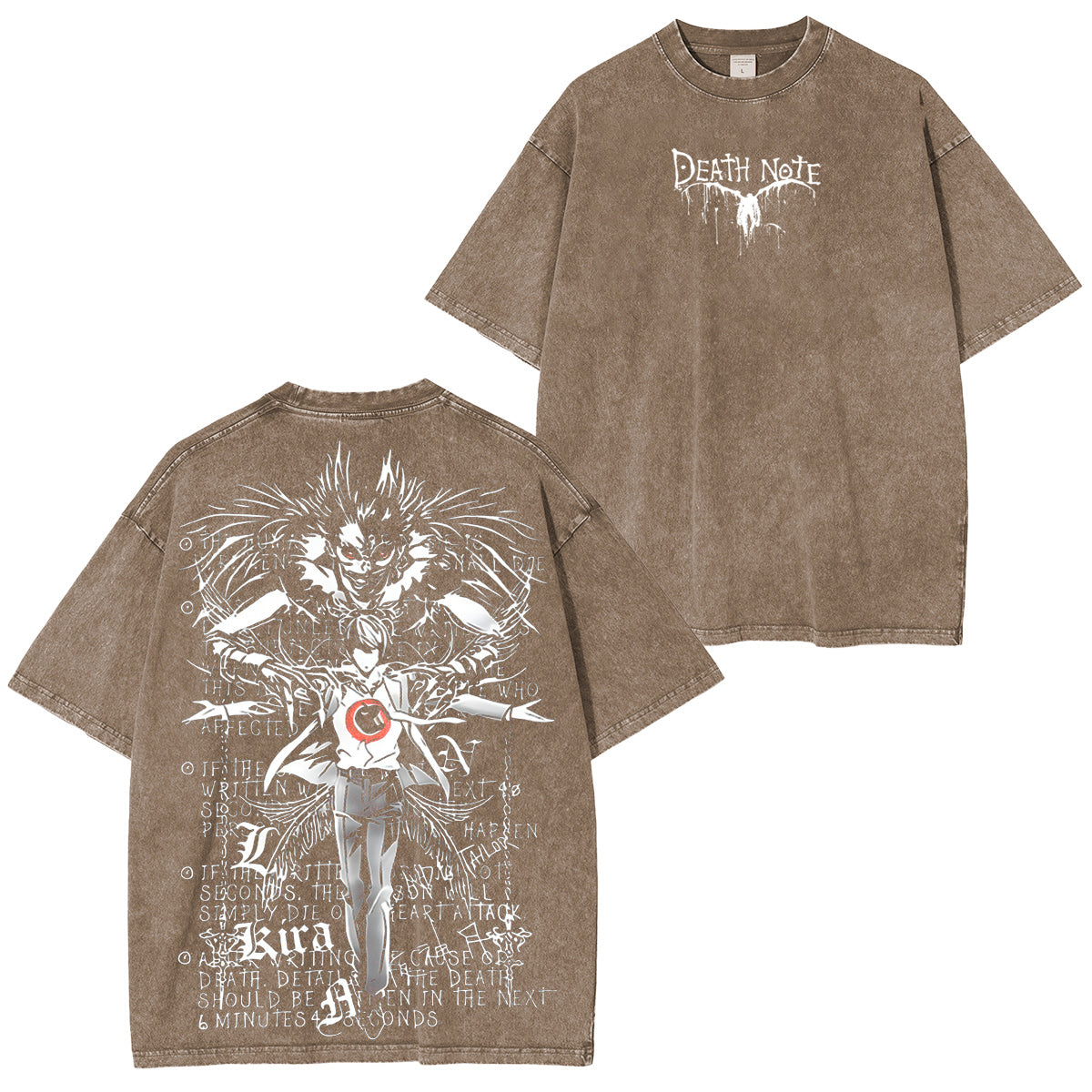 death Note Vintage washed T-shirt/Crewneck/Hoodie