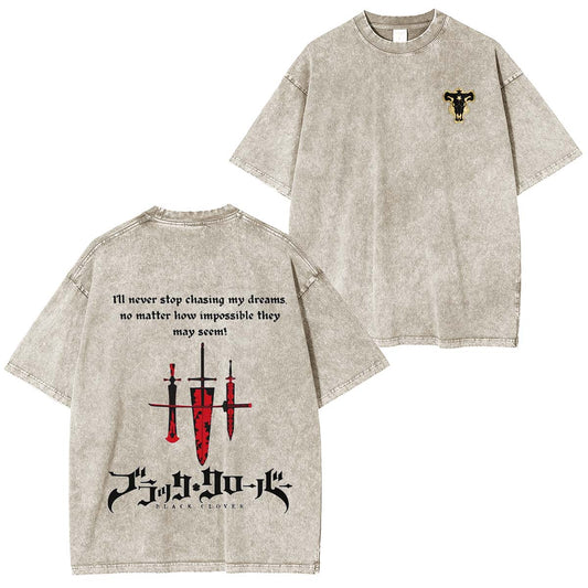 Black Clover Black Bulls Asta Black Clover Polera
