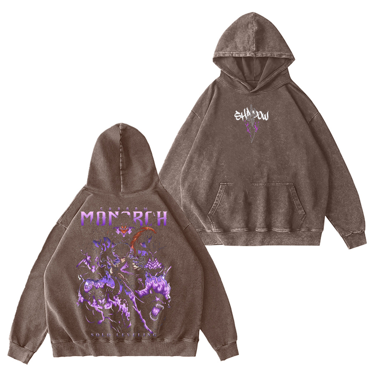 Solo Leveling Vintage Washed T-shirt/Crewneck/Hoodie