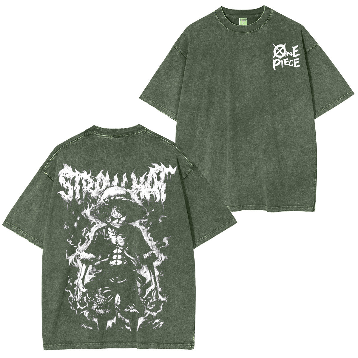 One Piece Washed T-shirt/Crewneck/Hoodie