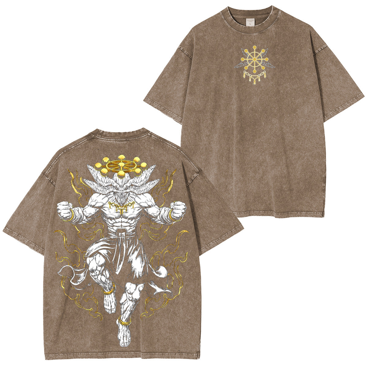 Mahoraga Jujutsu Kaisen Washed T-shirt/Crewneck/Hoodie
