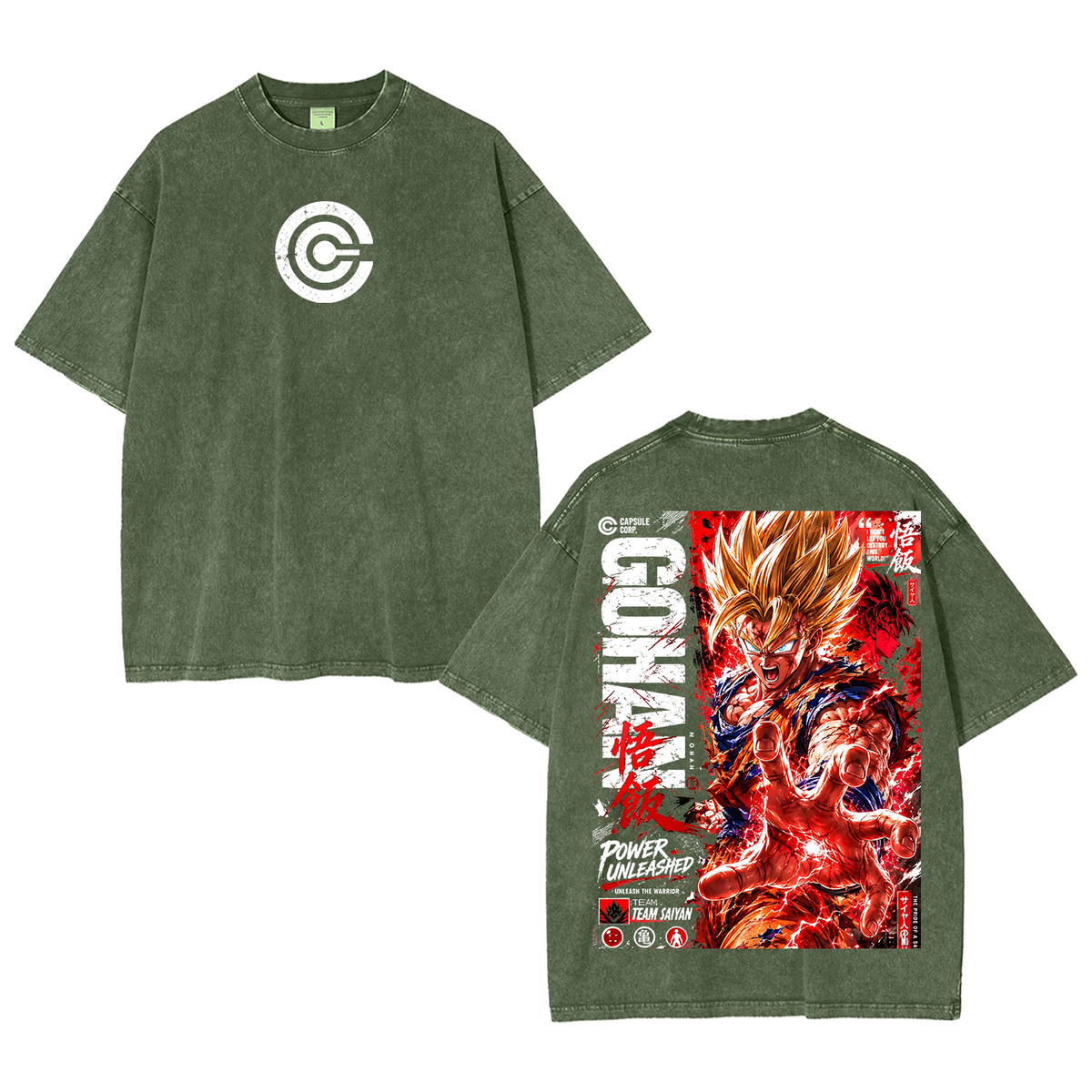 Future Trunks Dragon Ball Vintage Polera Unisex Lavada
