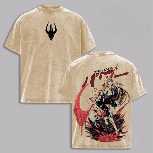 Chainsaw Man��s Reze Arc Vintage T-shirt/Crewneck/Hoodie