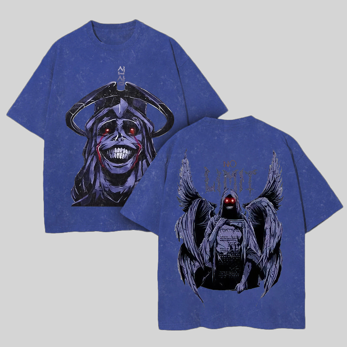 Solo Leveling Printed Men's Polera Lavada